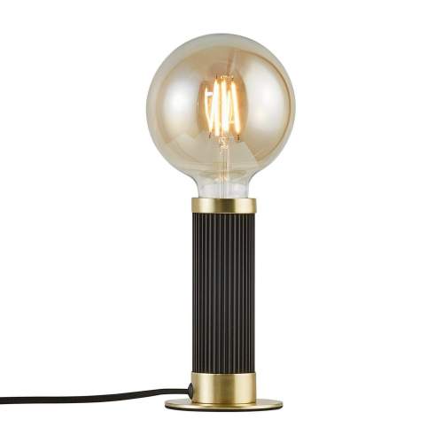 Stolní lampa Galloway 40W E27 černá mosaz - NORDLUX
