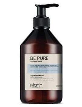 NIAMH Be Pure Detox Shampoo 500ml - detoxikační šampon na mastné a zplihlé vlasy