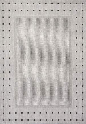 Devos koberce Kusový koberec FLOORLUX Silver/Black 20329 - 120x170 cm