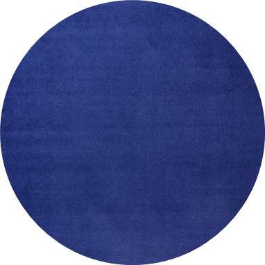 Hanse Home Collection koberce Modrý kulatý kusový koberec Fancy 103007 Blau kruh - 133x133 (průměr) kruh cm Modrá, Střední (80x160 - 164x240), Syntetický (umělý)