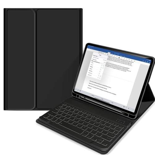 Pouzdro Tech-Protect SC Pen + klávesnice Apple iPad 10.9 2022 černé