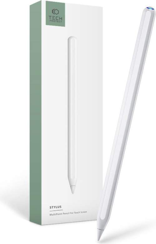 Tech-Protect Digital P2 Stylus pero na iPad bílý