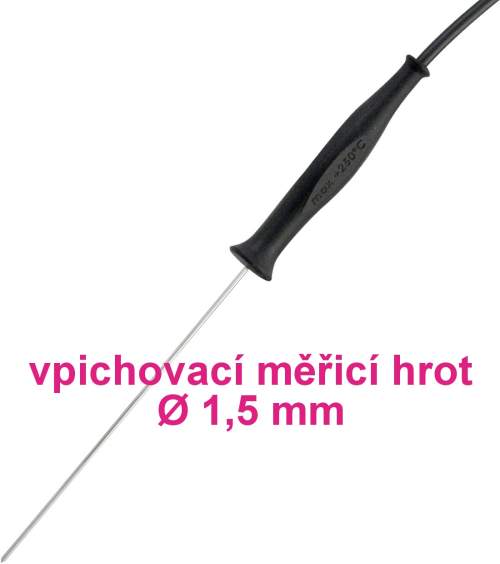 VOLTCRAFT TPT-205 VC-8603645, Vpichovací sonda -70 až 250 °C, Ø 1,5 mm, typ senzoru=Pt1000