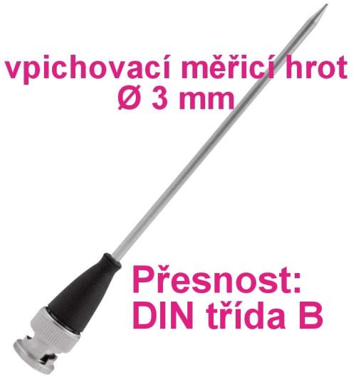 VOLTCRAFT TPT-206 VC-8603650, Vpichovací sonda  -70 až 250 °C, Ø 3 mm, typ senzoru Pt1000