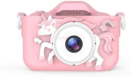 Fotoaparát pro děti X5 s motivem jednorožce, růžový