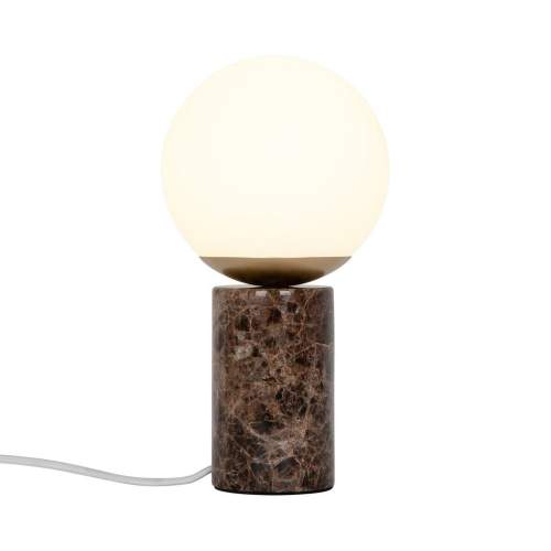 Lilly mramor stolní lampa hnědá - NORDLUX