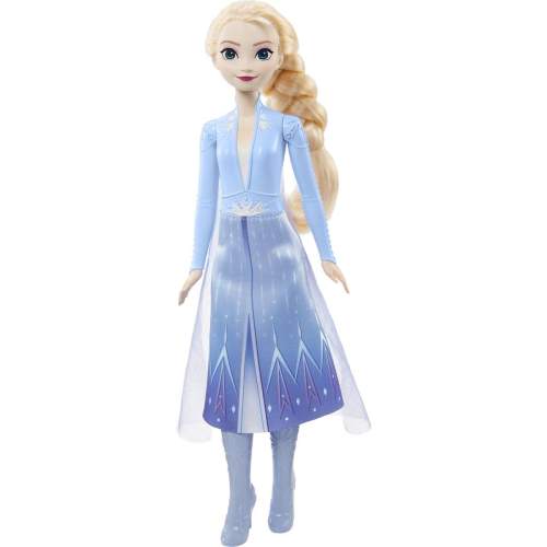 Mattel Frozen panenka Elsa ve fialových šatech HLW46