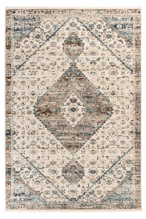 Obsession koberce Kusový koberec Inca 359 cream - 40x60 cm Béžová, Velké (190x270 cm a větší), Syntetický (umělý)