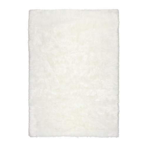 Flair Rugs Kusový koberec Faux Fur Sheepskin bílá 120x170 cm