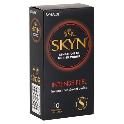 Manix SKYN Intense perličkové kondomy bez latexu 10ks