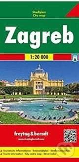 Zagreb/Záhřeb 1:20 000/Plán města