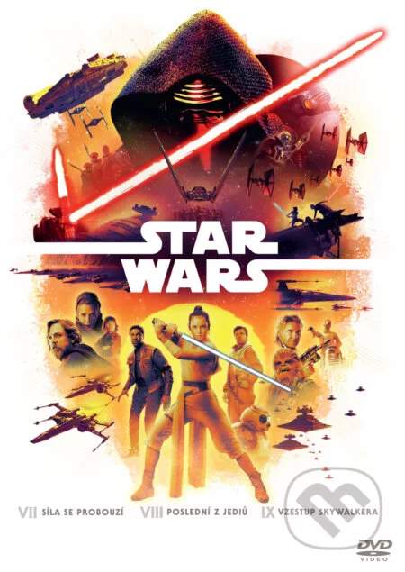 Star Wars epizody VII-IX kolekce DVD