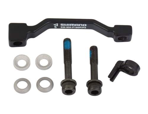 SHIMANO-Adaptér predný/zadný na kotúč 180mm PM/PM Černá