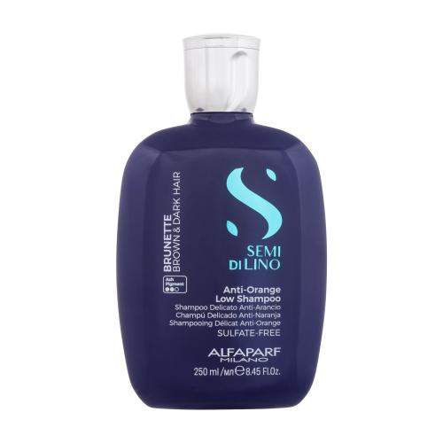 Alfaparf Milano Semi Di Lino Anti-Orange Low Shampoo neutralizující šampon pro hnědé odstíny 250 ml