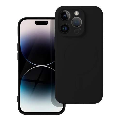 Ochranný silikonový kryt Mag Cover pro Apple iPhone 14 Pro, černá