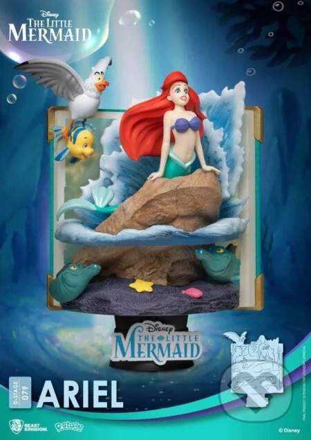 Figurka Disney The Little Mermaid Diorama Ariel 15 cm