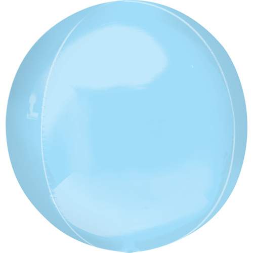 Amscan Foliový balonek jumbo koule Orbz XL pastel modrý 53 cm