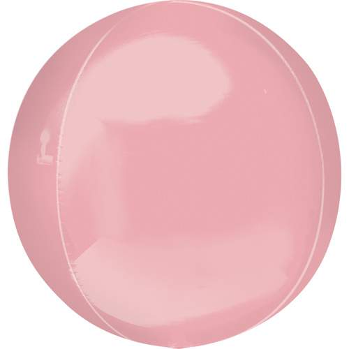 Amscan Foliový balonek jumbo koule Orbz XL pastel růžový 53 cm