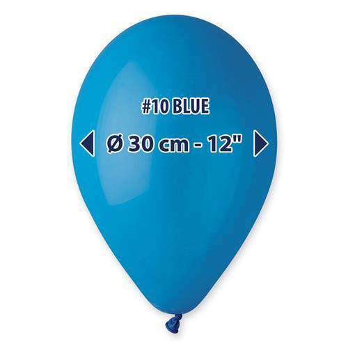 Balónek 012 MID BLUE
