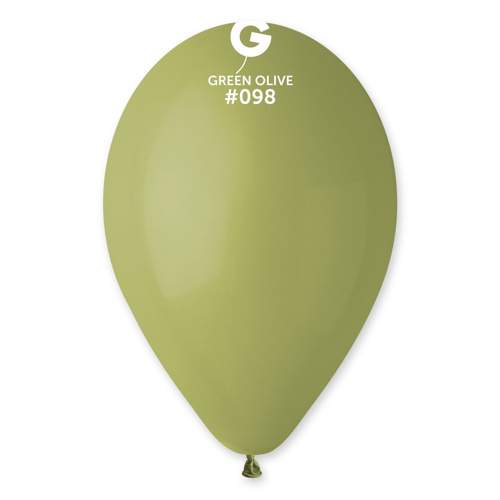 Gemar Balloons Balonky 30 cm - Olivové 100 ks