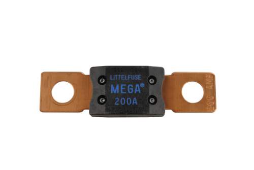 Büttner Elektronik Vysokozátěžové pásové pojistky modrá 200 A