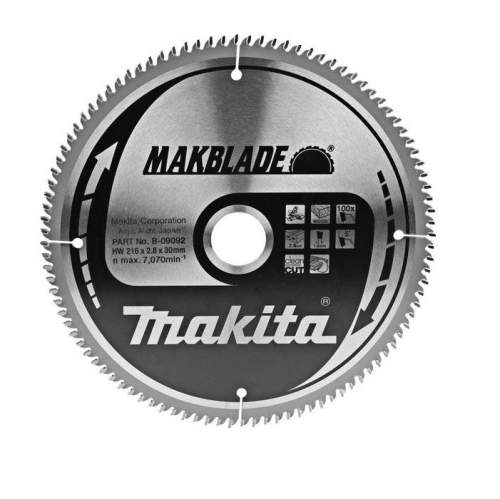 Makita B-09092 pilový kotouč 216x30 100 Z =new B-32867