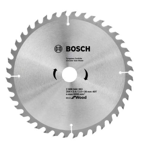 BOSCH 2608644383 pilový kotouč ECO 254*3,0/2,0*30mm, 40Z