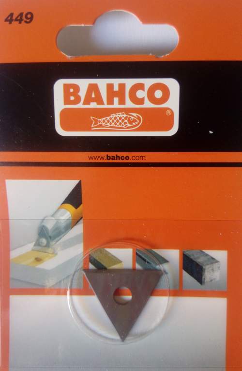 BAHCO 449 břit 25mm trojúhelníkový ke škrabce 625/650/655