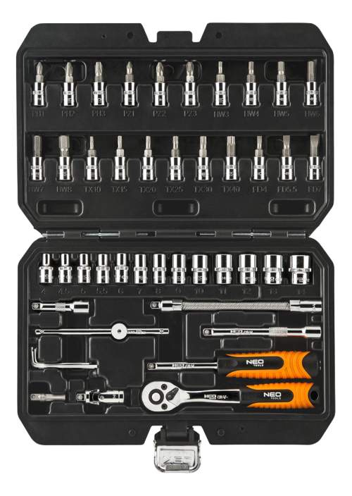NEO TOOLS gola sada 1/4" 46ks 08-660