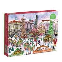 GALISON Puzzle Vánoční trhy v Drážďanech 1000 dílků