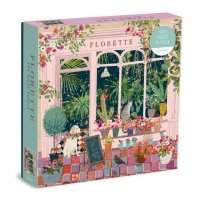 GALISON Čtvercové puzzle Květinářství Florette 500 dílků