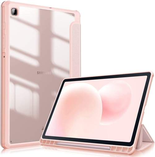 Tech-Protect SmartCase Hybrid pouzdro na Samsung Galaxy Tab S6 Lite 10.4'' 2020 / 2022, růžové