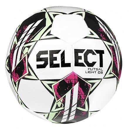 Select FB Futsal Light DB futsalový míč bílá-zelená Velikost míče: č. 4