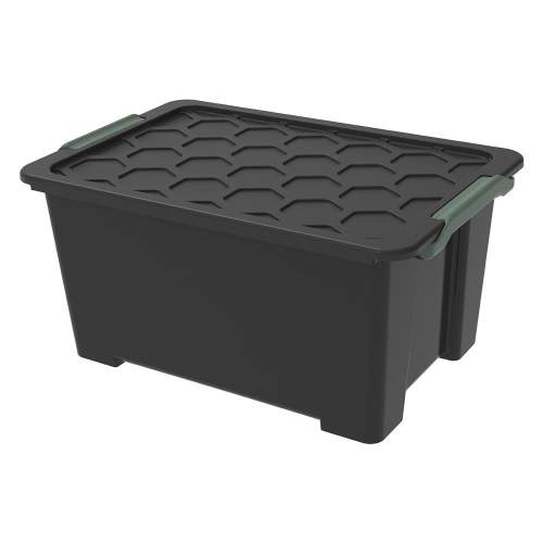 Rotho úložný box EVO SAFE 44L - BLACK
