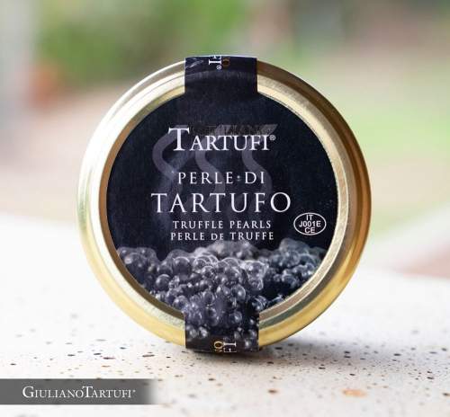 Giuliano Tartufi Lanýžové perličky z černého drahocenného lanýže - 50g (PRL50)