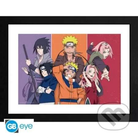 ABYstyle Naruto Zarámovaný plagát - Adults and Children