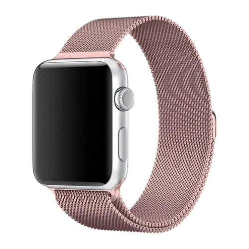 Magnetic Strap řemínek pro Apple Watch 7 41mm růžový