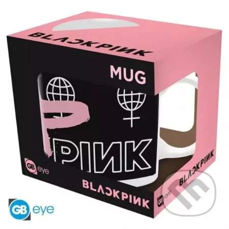 Black Pink keramický hrnček 320 ml - Drip - ABYstyle