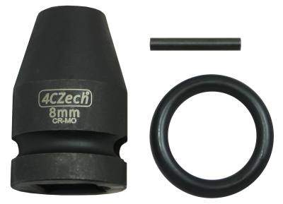 4CZech hlavice 1/2" 27mm průmyslová Drive 4CZ-P121-05-27