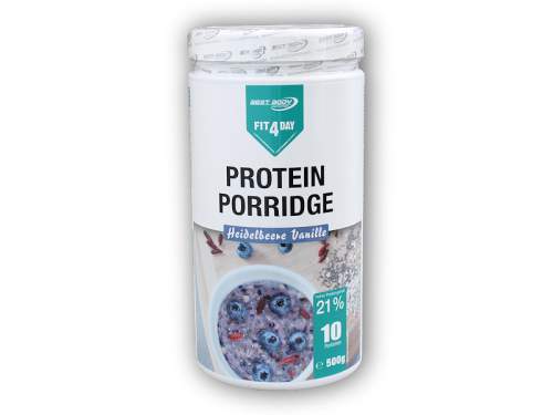 Best Body Nutrition Protein porridge borůvka s vanilkou 500g