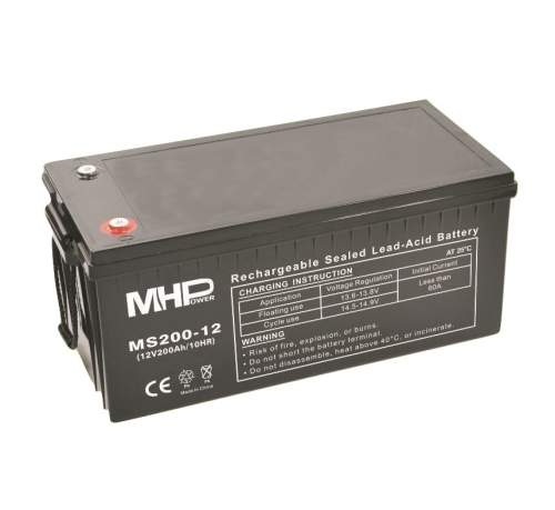 Mhpower Baterie MS200-12 VRLA AGM 12V/200Ah