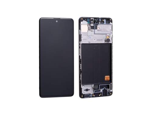 LCD + dotyk + rámeček pro Samsung Galaxy A51 5G A516, black ( Service Pack )