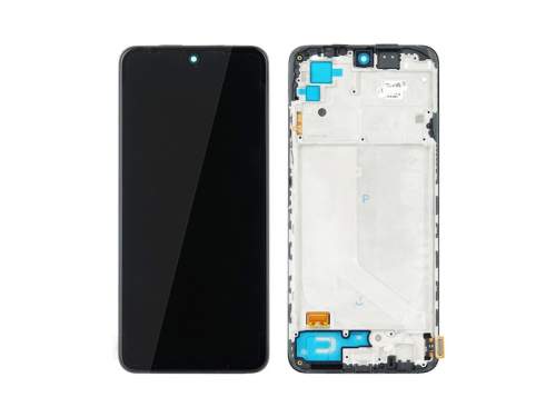 LCD Displej + Touch + Frame for Xiaomi Redmi Note 10S Black (Service pack)