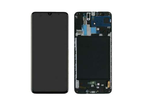 LCD + Touch + Frame Samsung Galaxy A70 A705 Black (Aftermarket)