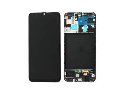 LCD + Touch + Frame Samsung Galaxy A50 A505 Black (Aftermarket)