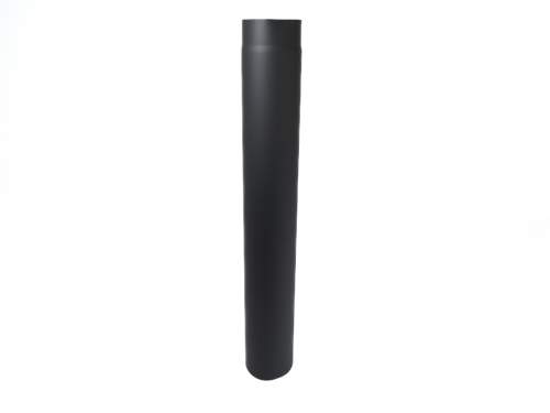 Eurometal Roura kouřová 160 mm/100 cm, silnostěnná, černá