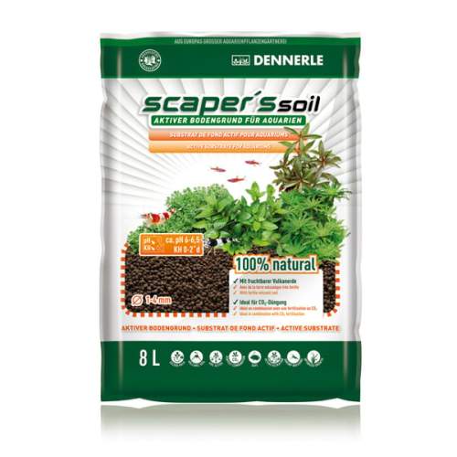 Dennerle půdní substrát Scaper's Soil 8l