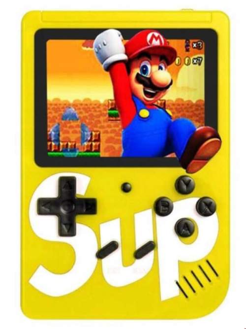 VERK Dětská herní konzole do ruky Game Box 400v1
