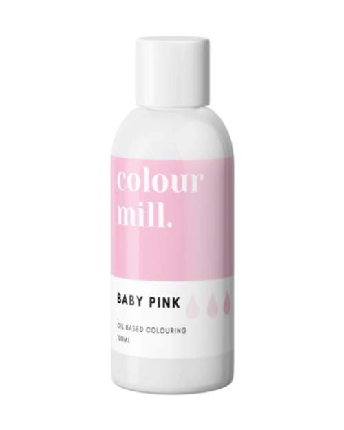 Olejová barva 100ml vysoce koncentrovaná světle růžová colour mill