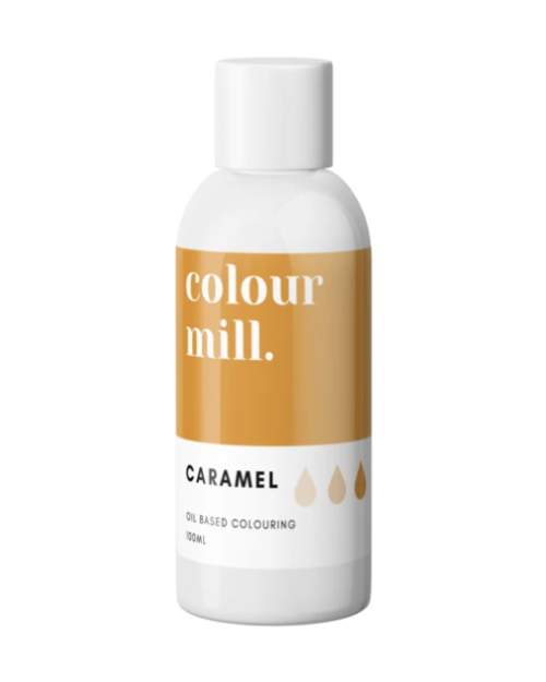 Colour Mill Olejová barva 100ml vysoce koncentrovaná karamelová